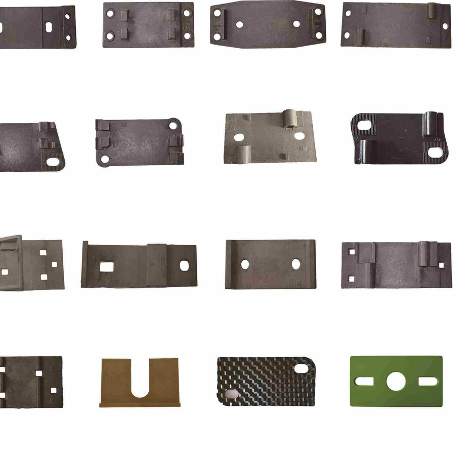 Placas de asiento para riel